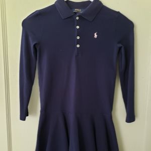 Polo Ralph Lauren Navy Blue Dress 6X